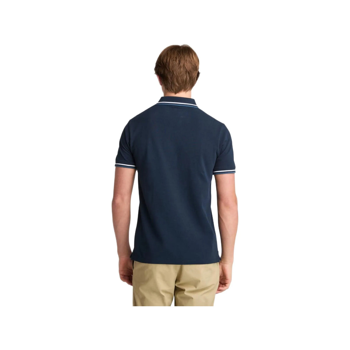 Oyster River Tipped Collar Ss Polo
