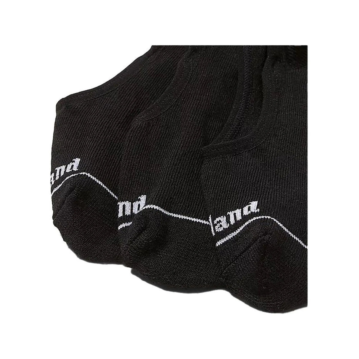 No Show 3PP Ocean Grove SC Invisible Liner Black