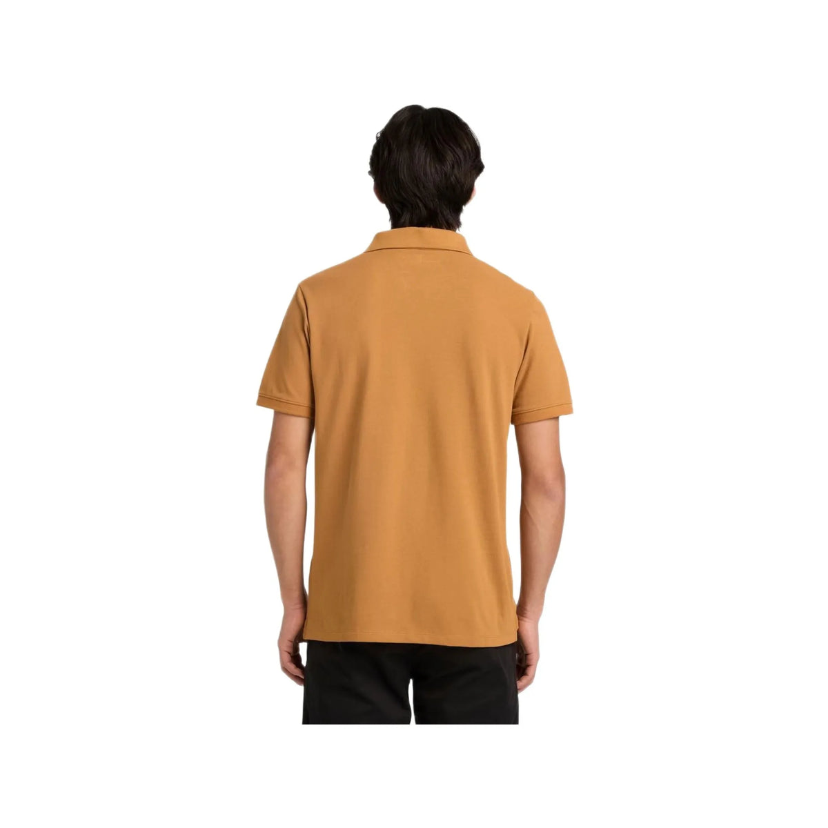Branded Collar Short Sleeve Polo