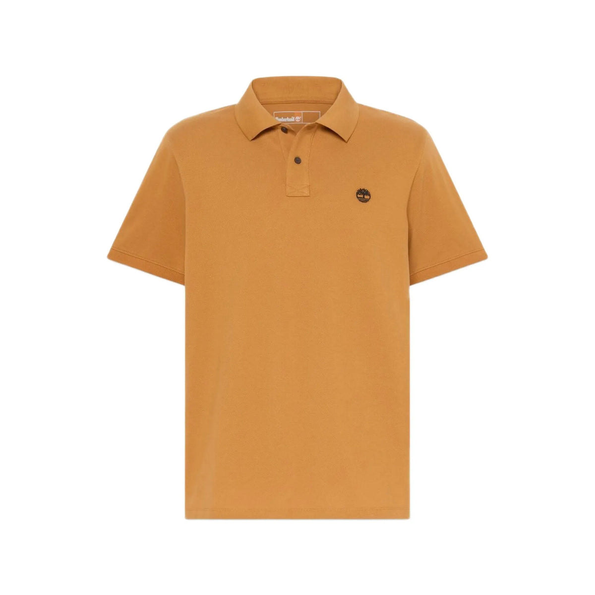 Branded Collar Short Sleeve Polo