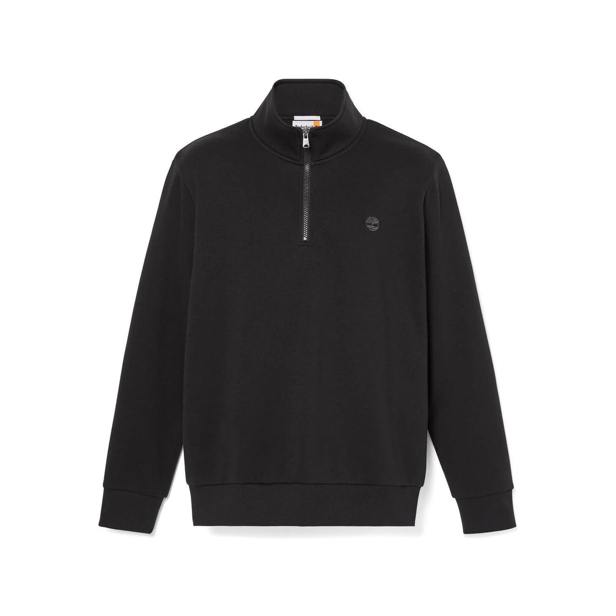 Oyster River Chest Logo Brushback 1/4 Zip Sweatshirt