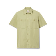 Cotton Linen Ss Utility Overshirt