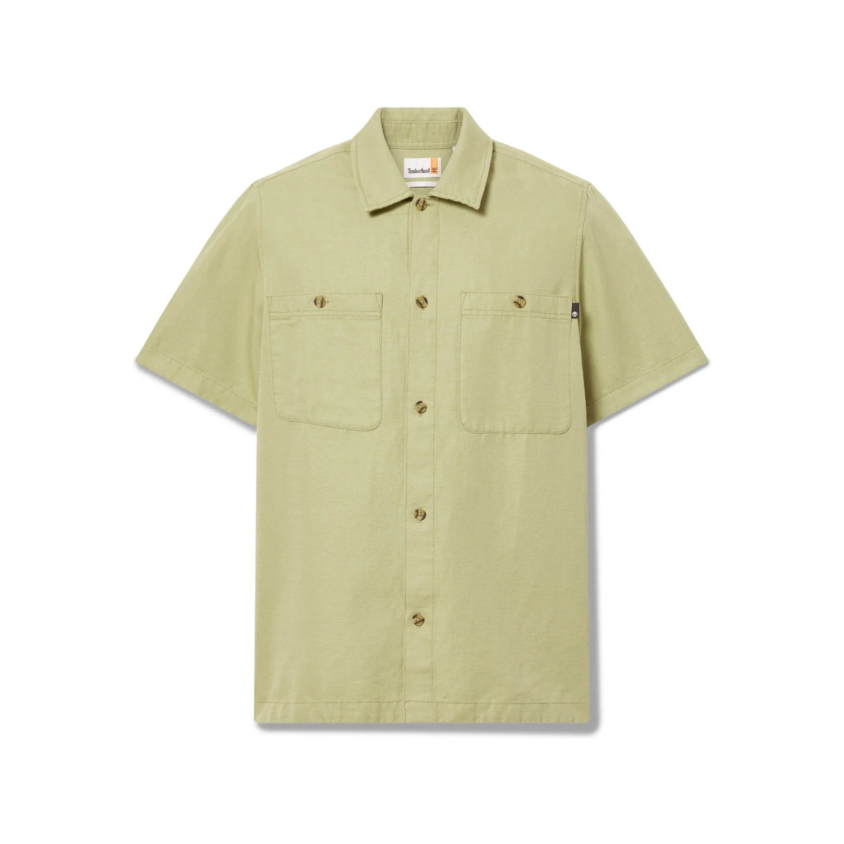 Cotton Linen Ss Utility Overshirt