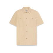 Cotton Linen Ss Utility Overshirt