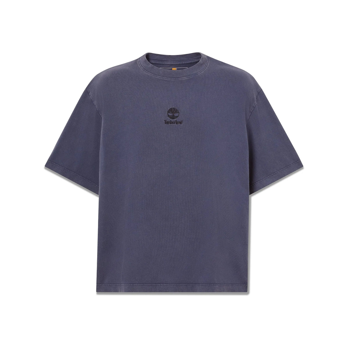 Sunwashed Embroidered Logo Tee