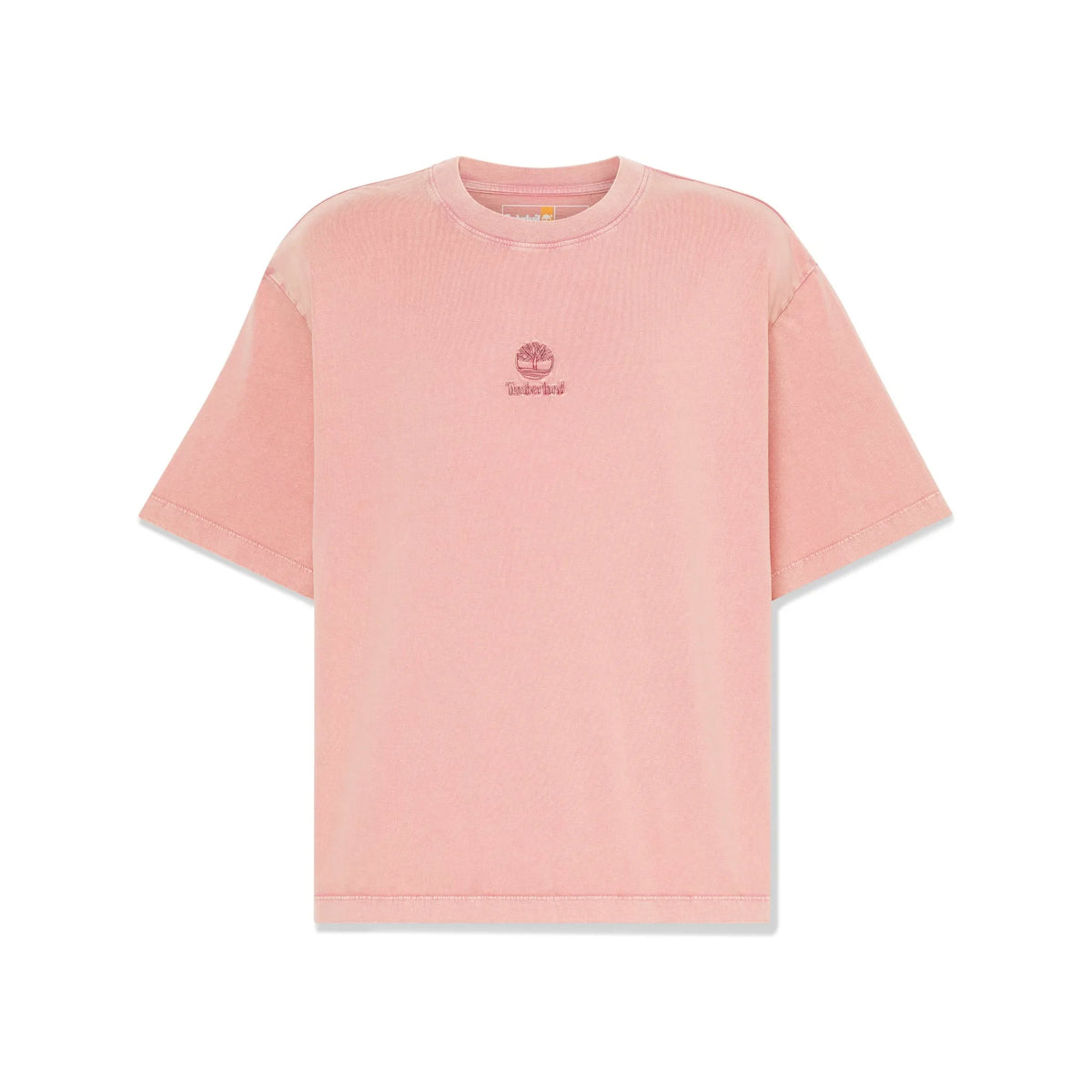 Sunwashed Embroidered Logo Tee
