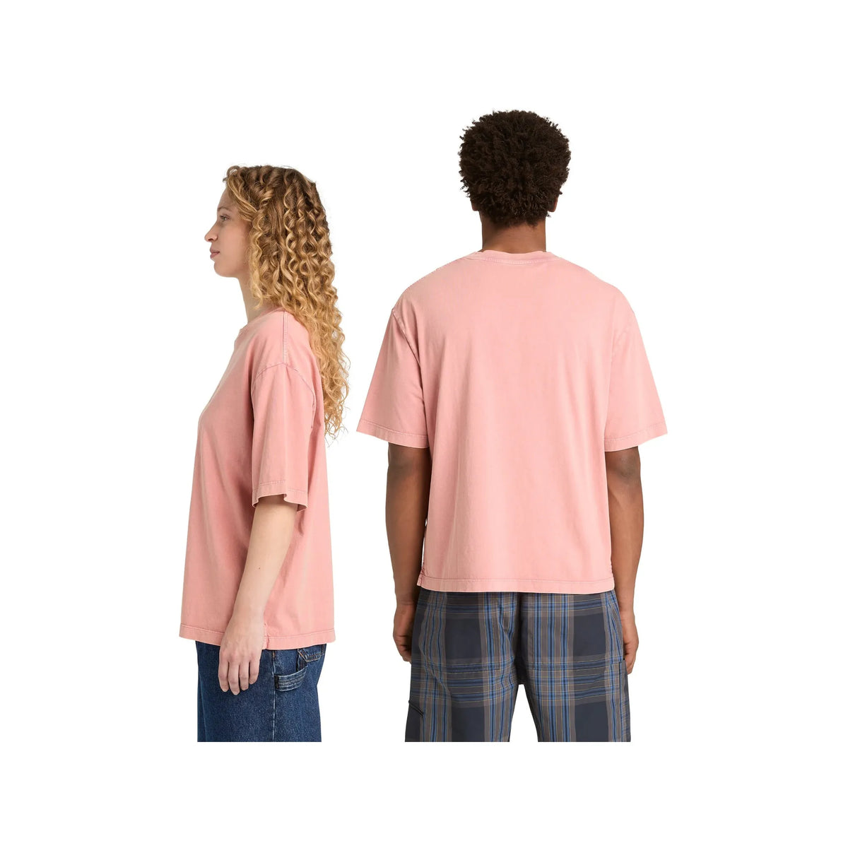 Sunwashed Embroidered Logo Tee
