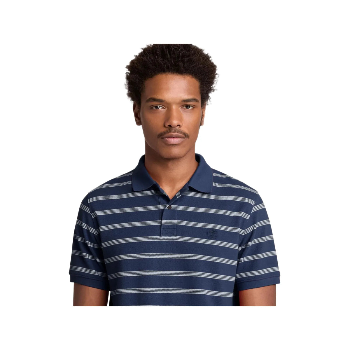 Millers River 4 Rows Stripes Short Sleeve Polo