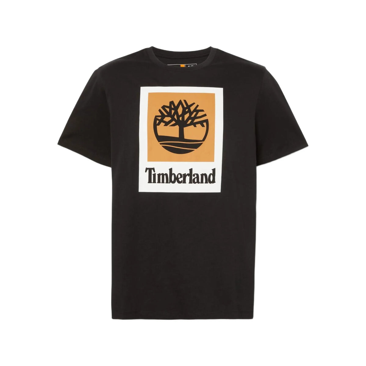 STACK LOGO Colored Short Sleeve Tee Black