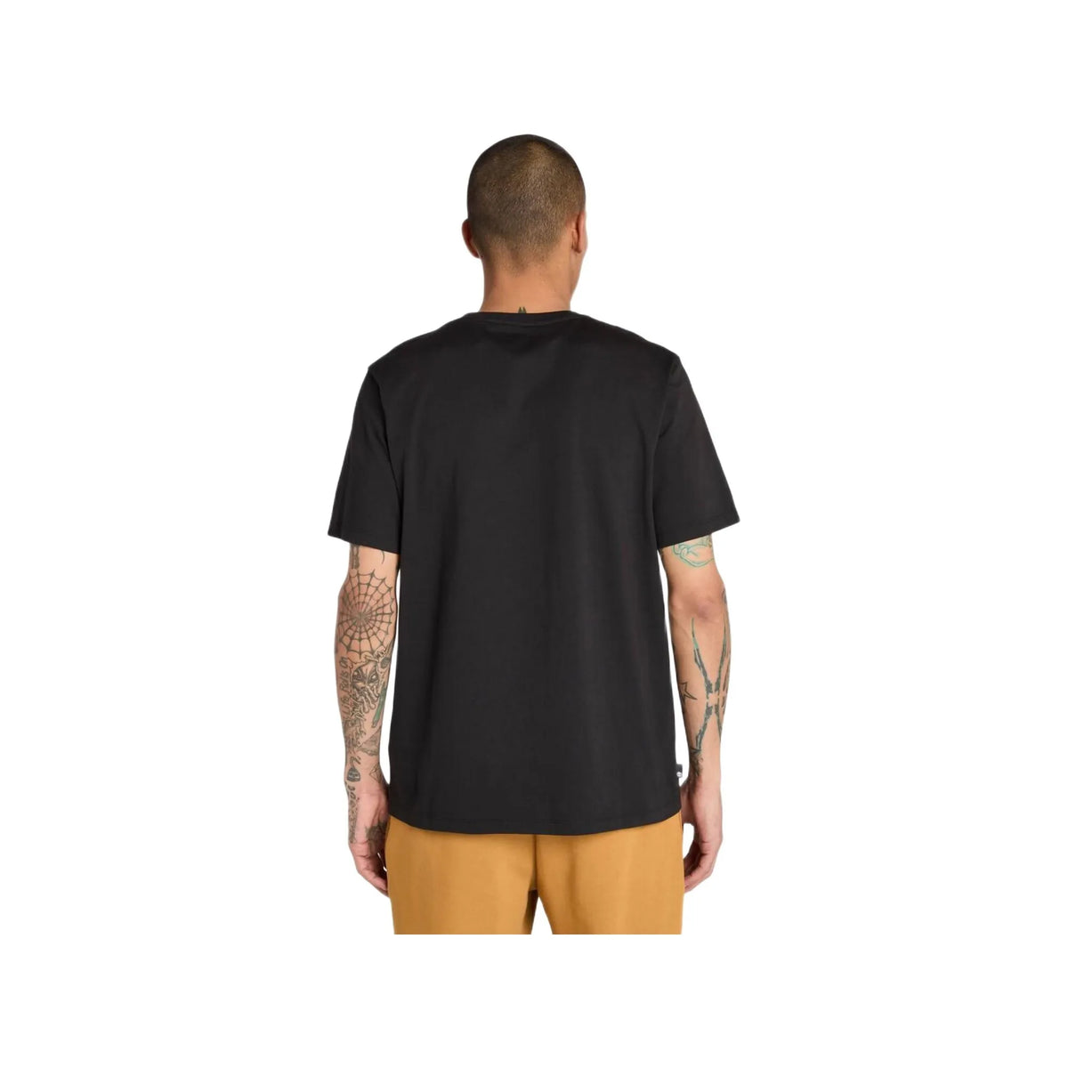 STACK LOGO Colored Short Sleeve Tee Black