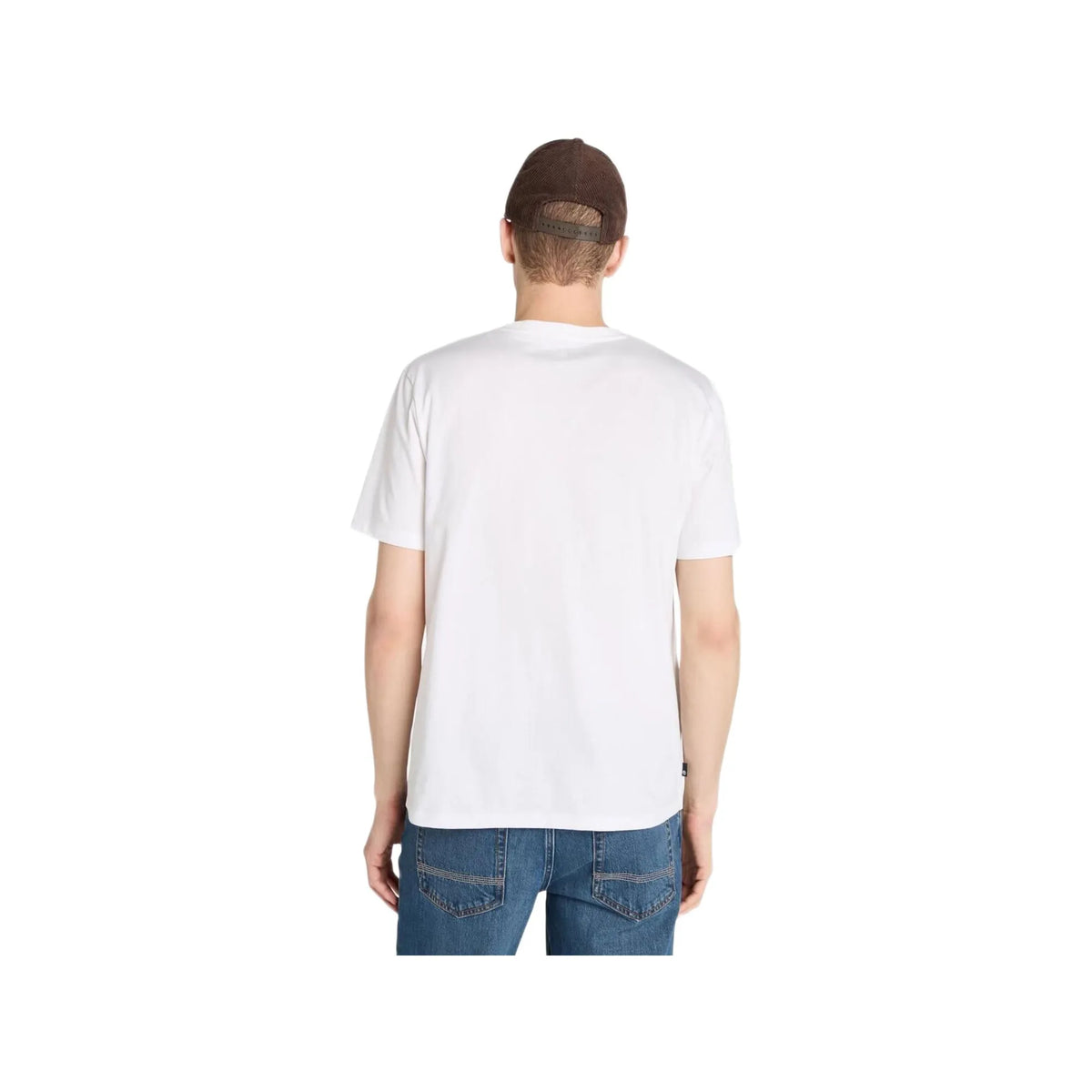 STACK LOGO Colored Short Sleeve Tee White