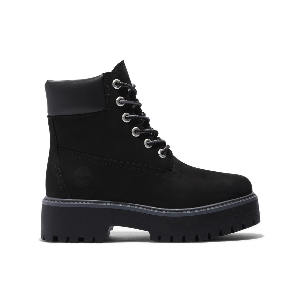 Stone Street 6 Inch Lace Up Waterproof Boot Jet
