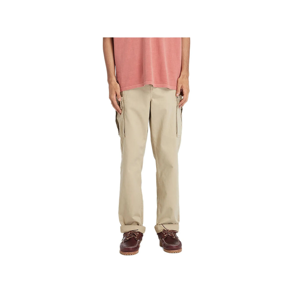 BROOKLINE Twill Cargo Pant Lemon Pepper