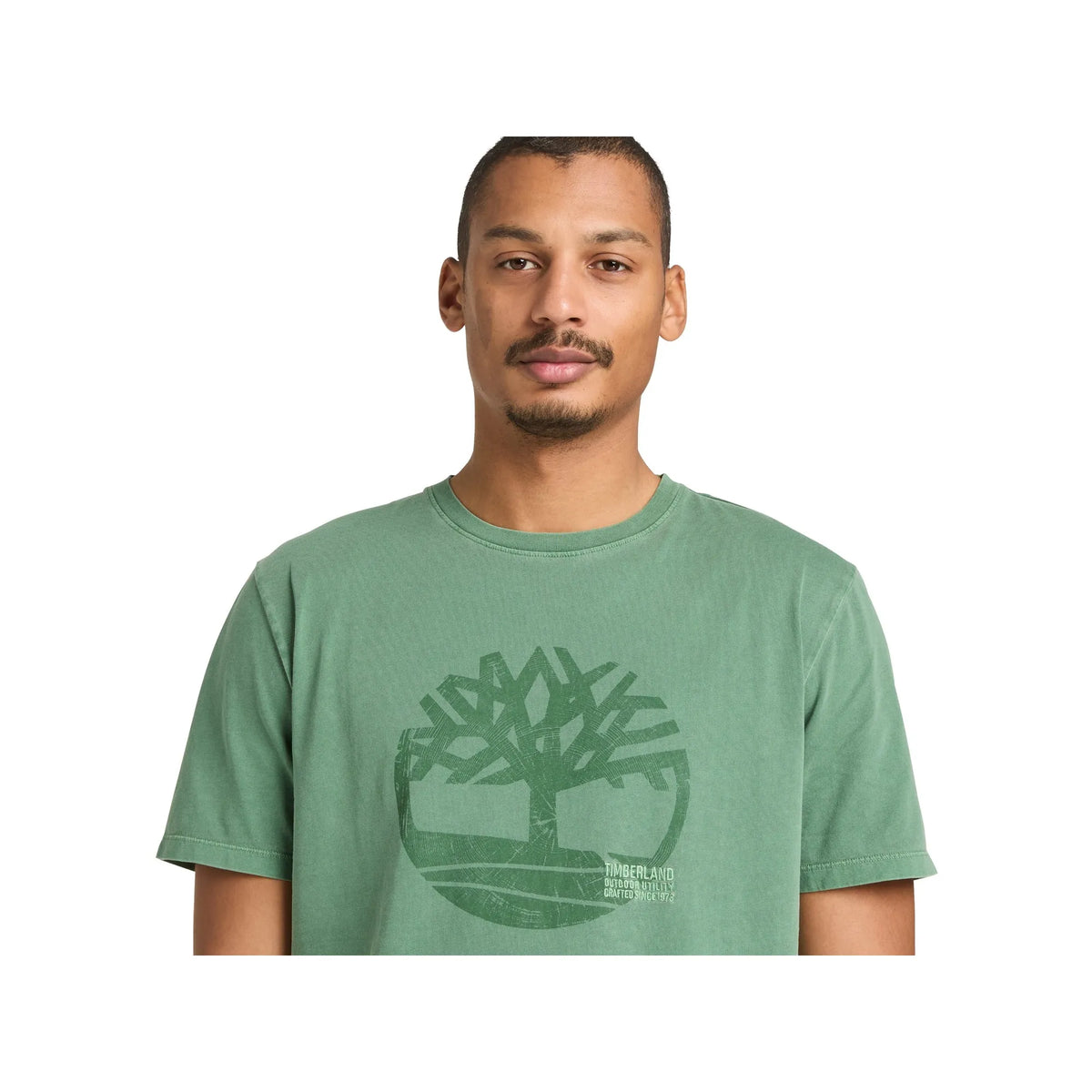 Garment Dye Logo Graphic Tee