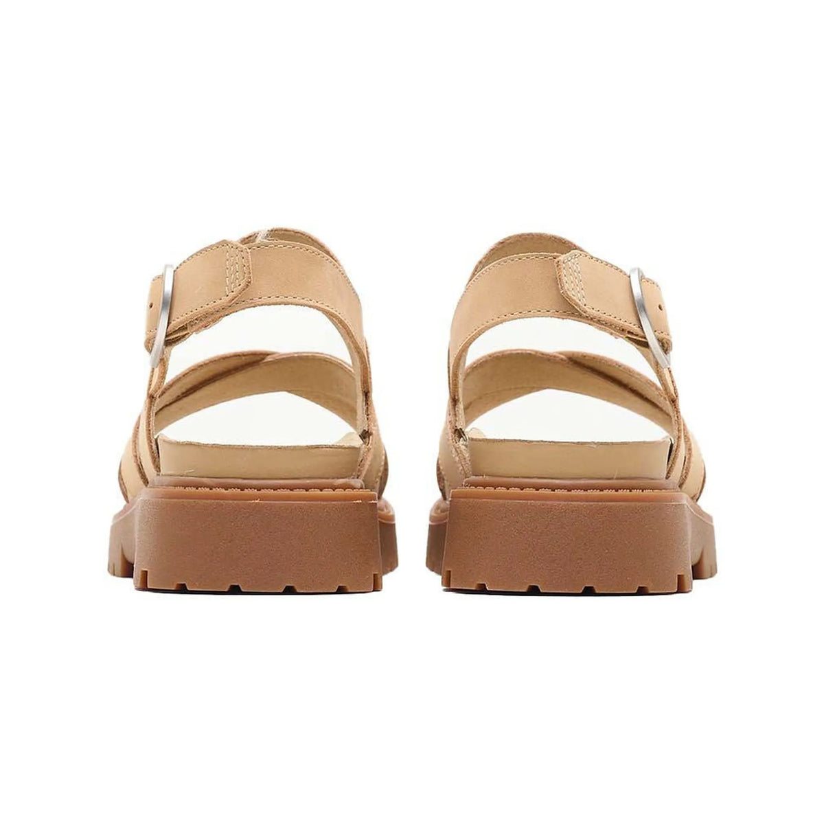 CLAIREMONT WAY BACKSTRAP SANDAL MEDIUM BEIGE NUBUCK