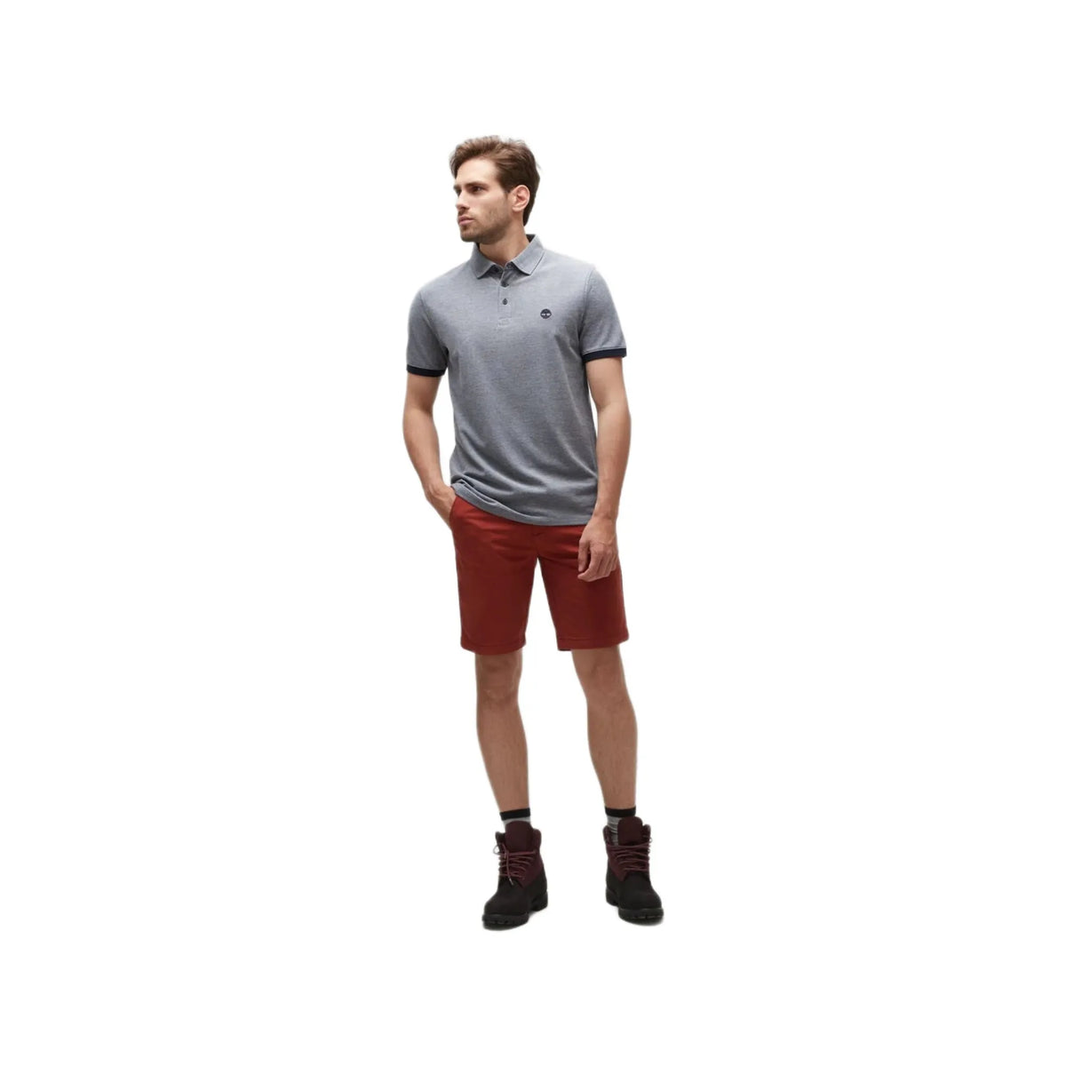 Baboosic Brook Oxford Short Sleeve Polo