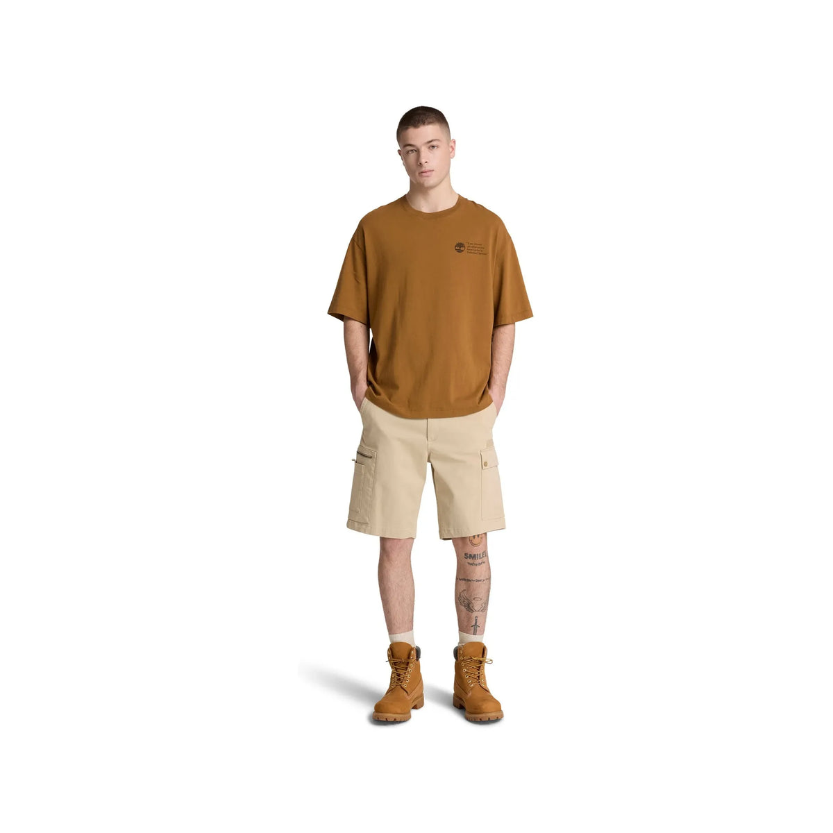 Twill Cargo Shorts