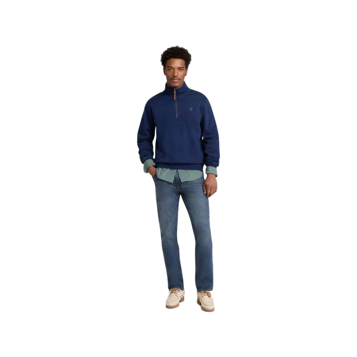 Micro Plaid Poplin Shirt