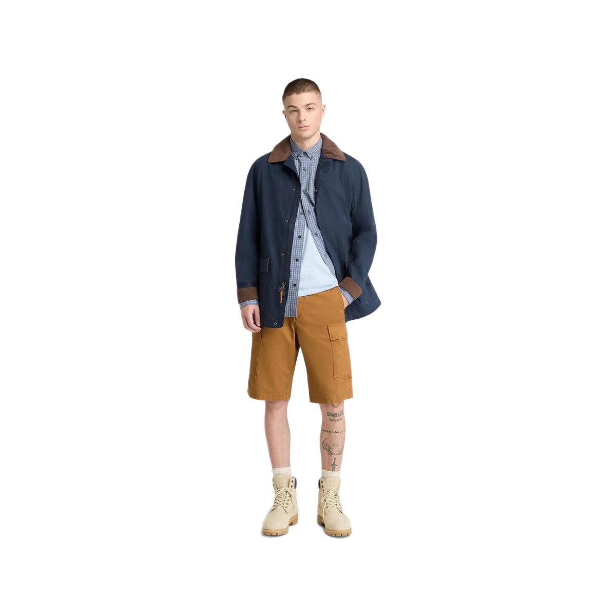 Micro Plaid Poplin Shirt
