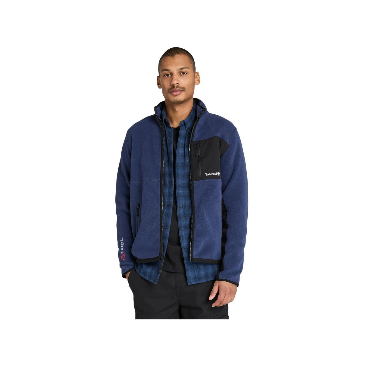 Sherburne Polartec 200 Mix Media Full Zip Fleece