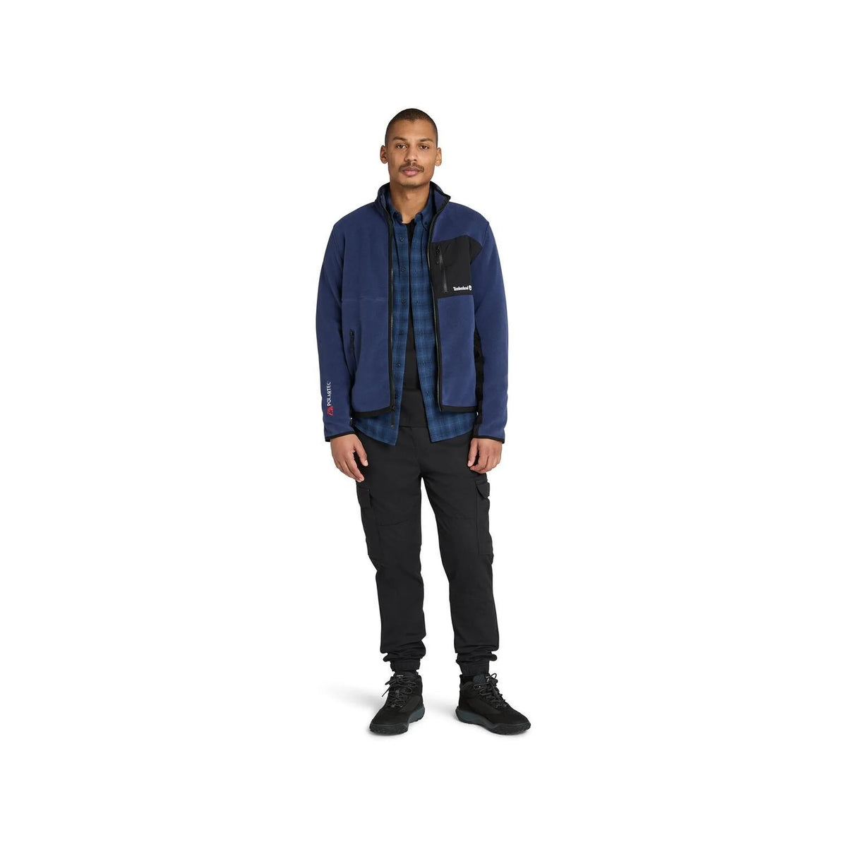 Sherburne Polartec 200 Mix Media Full Zip Fleece