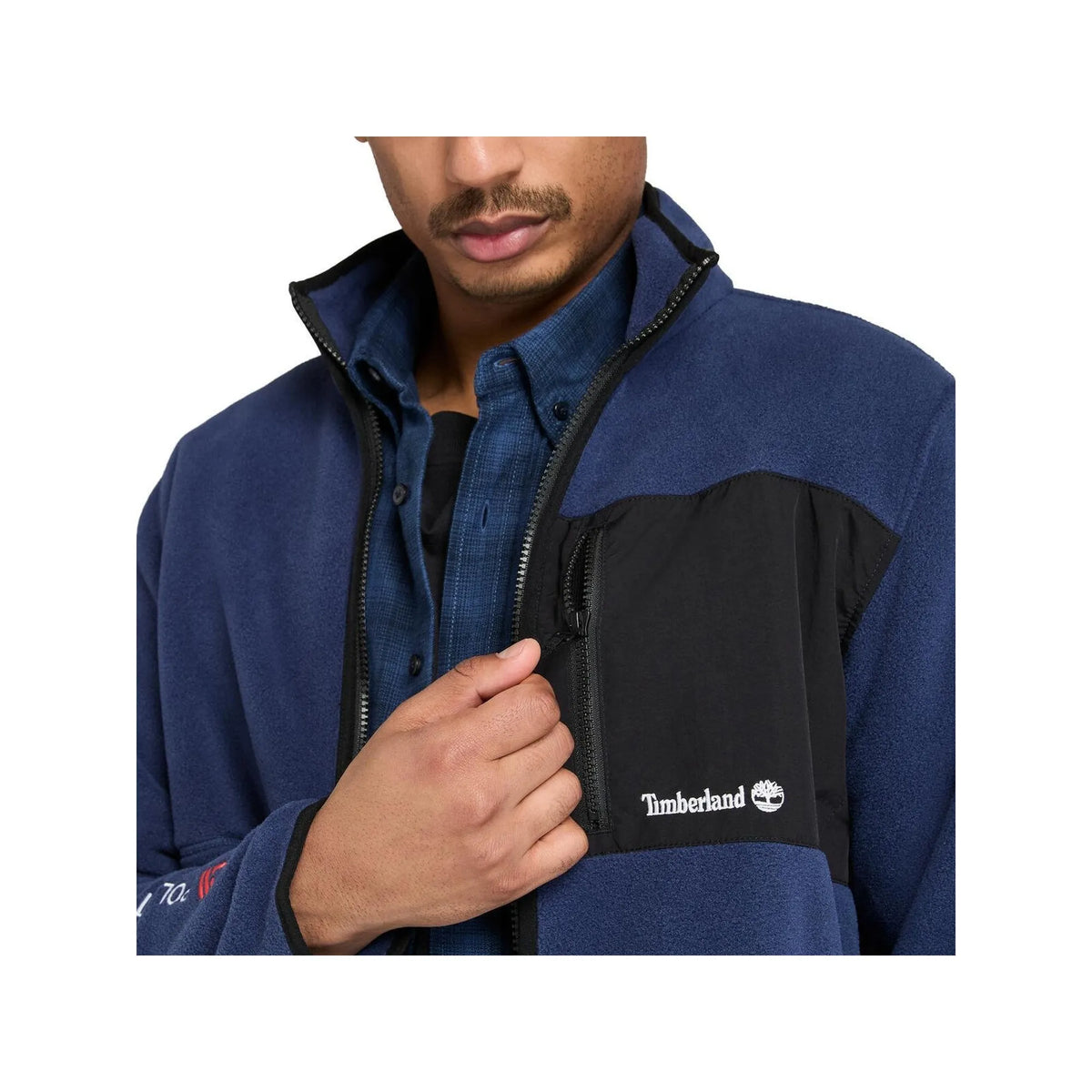 Sherburne Polartec 200 Mix Media Full Zip Fleece