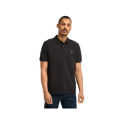 MILLERS RIVER Pique Short Sleeve Polo Black