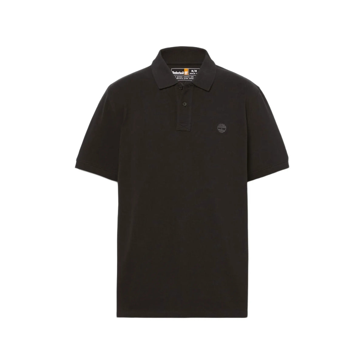MILLERS RIVER Pique Short Sleeve Polo Black