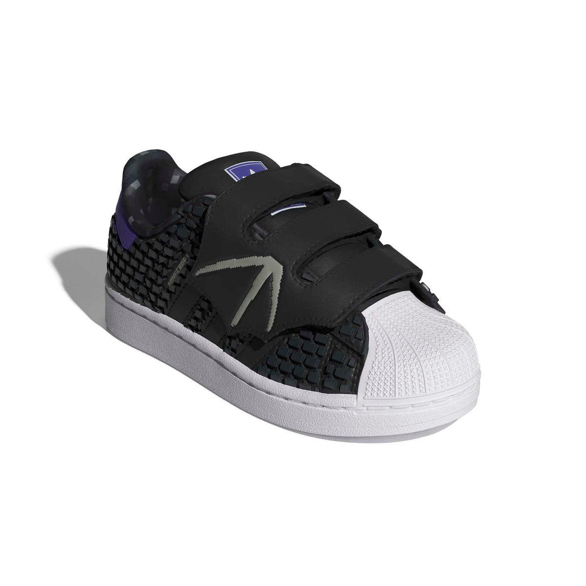 ADIDAS MINECRAFT SUPERSTAR II COMFORT CLOSURE SHOES