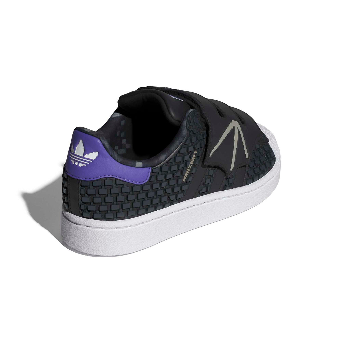 ADIDAS MINECRAFT SUPERSTAR II COMFORT CLOSURE SHOES