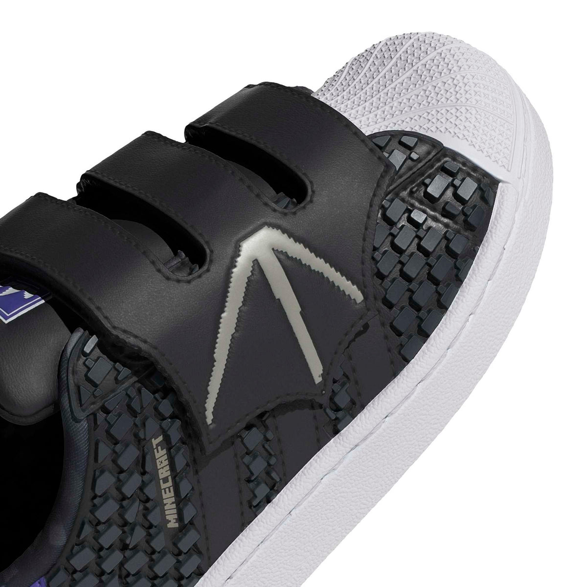 ADIDAS MINECRAFT SUPERSTAR II COMFORT CLOSURE SHOES