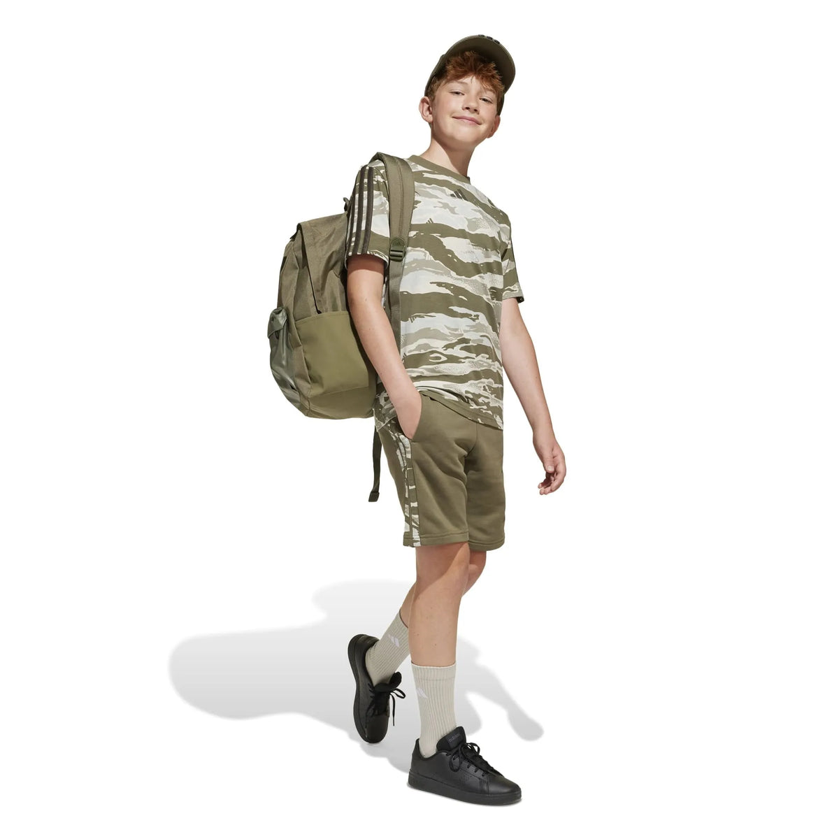 Classic Back-to-School 3-Stripes Backpack
