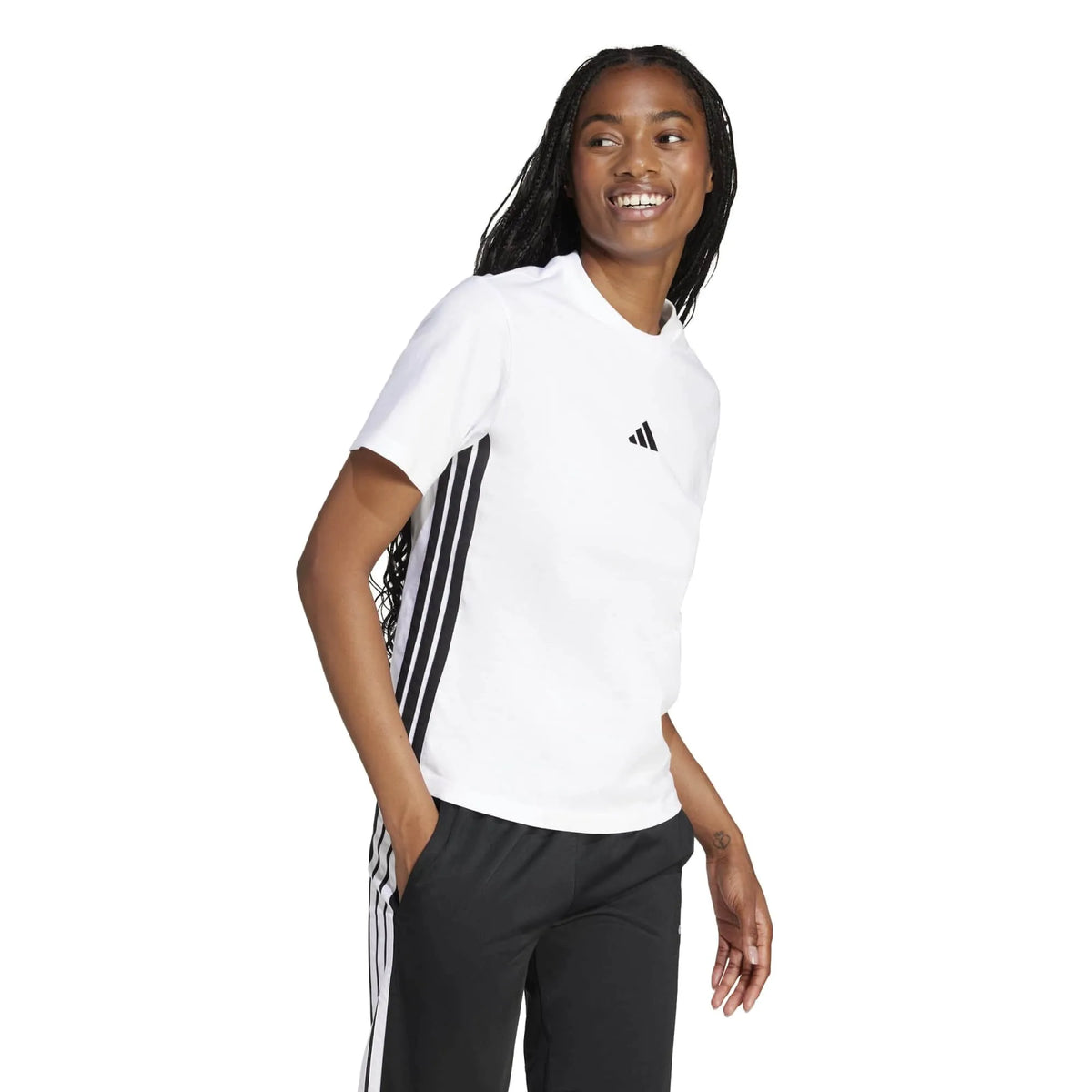 تيشيرت Essentials 3-Stripes قطني