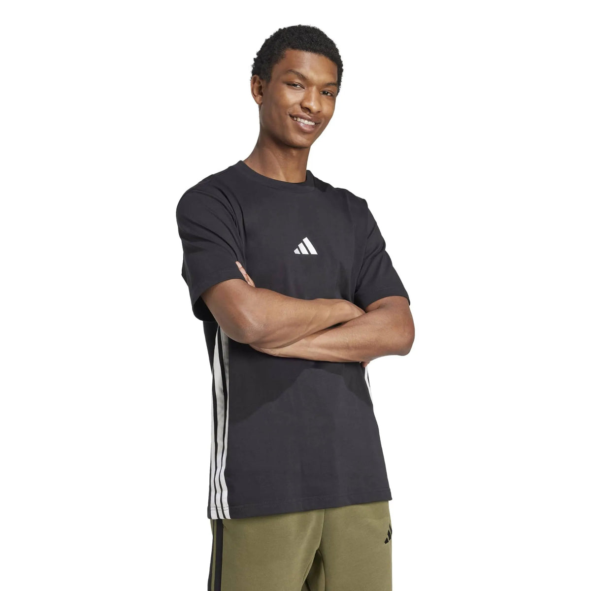Essentials 3-Stripes Single Jersey T-Shirt
