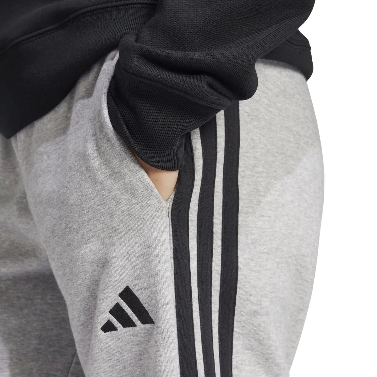 Essentials 3-Stripes French Terry Cuffed Joggers