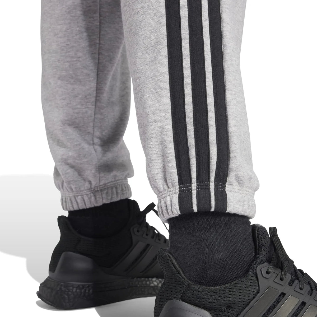 Essentials 3-Stripes French Terry Cuffed Joggers