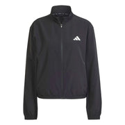 Train Essentials 3-Stripes Woven Warm-Up Jacket