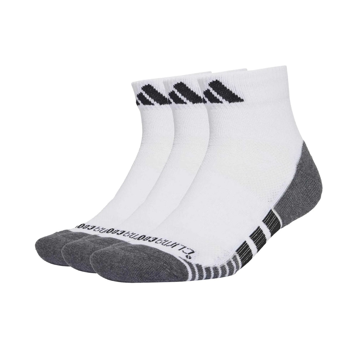 جوارب Performance CLIMACOOL المبطنة بطول الربع (عبوة من 3 أزواج)