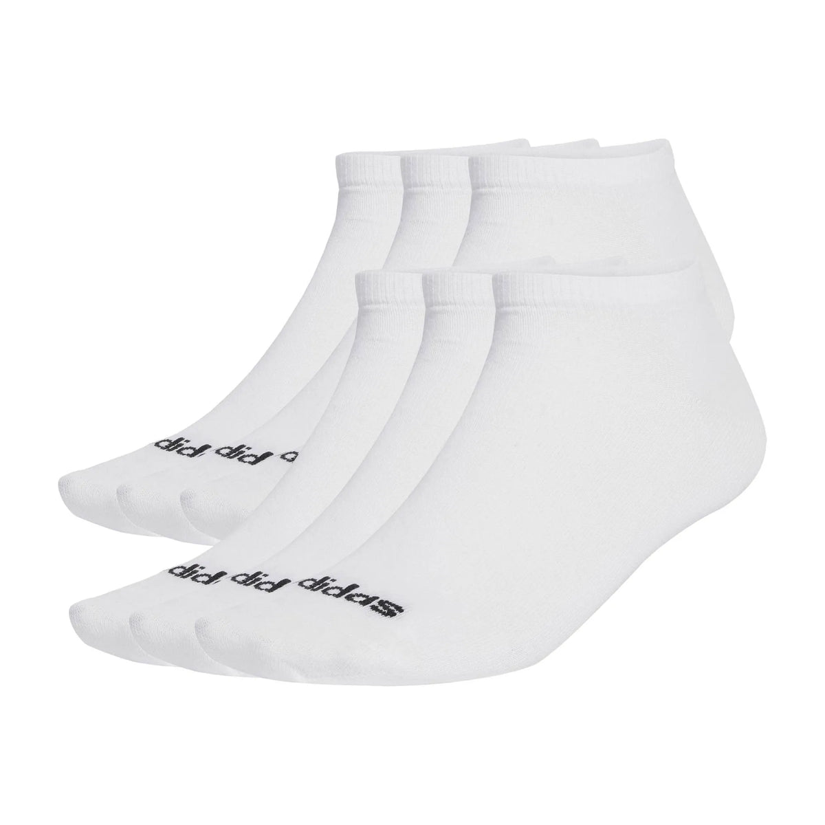 Linear Crew Socks Cushioned Socks 6 Pair Pack