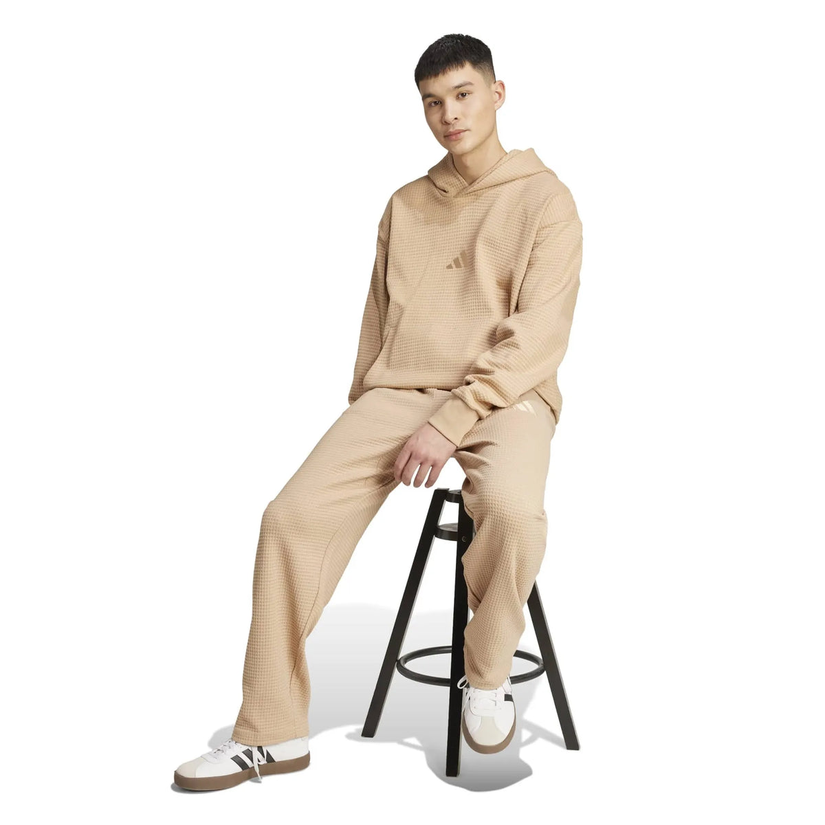 ALL SZN Waffle Knit Open Hem Joggers