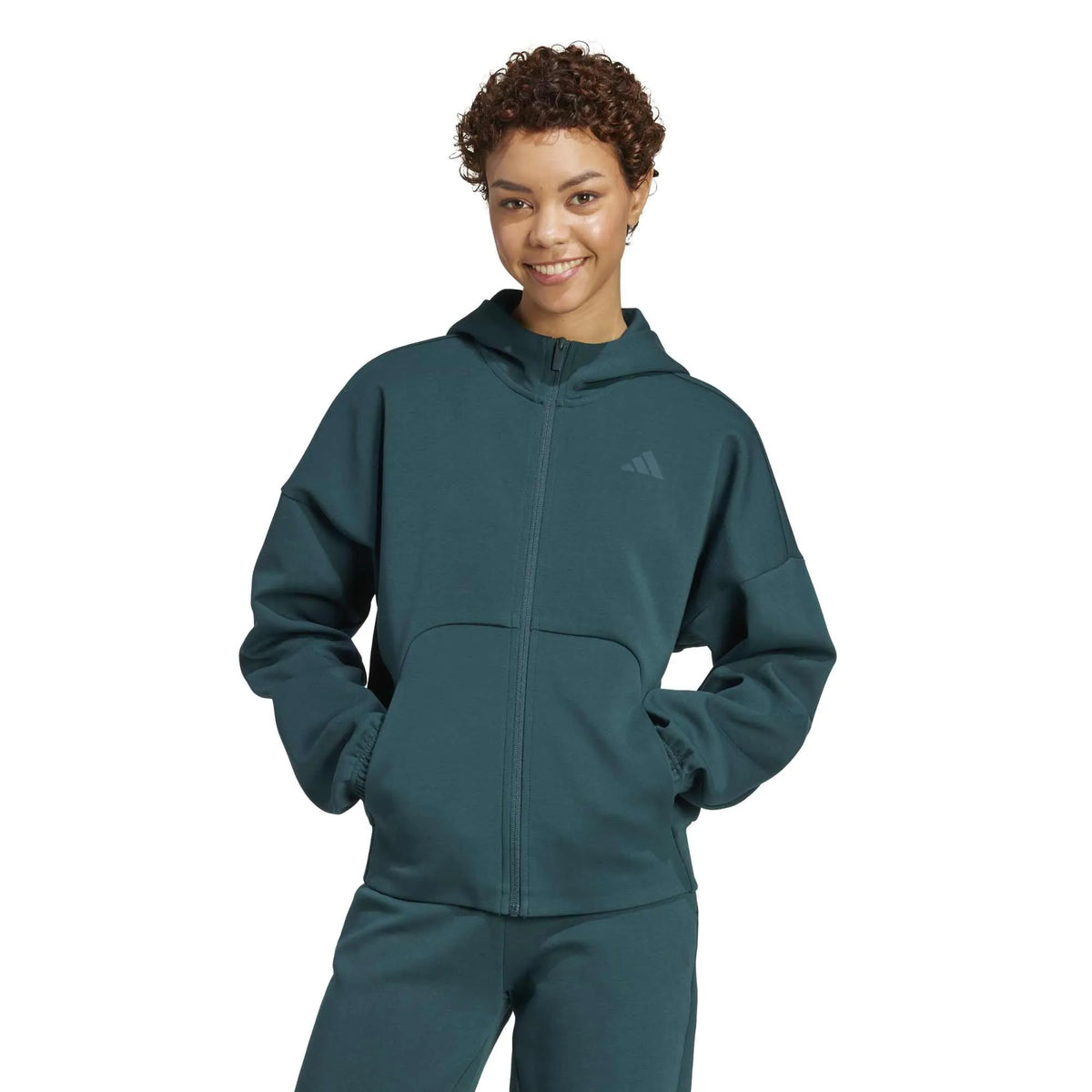 Future Icons Small Logo Full-Zip Hoodie