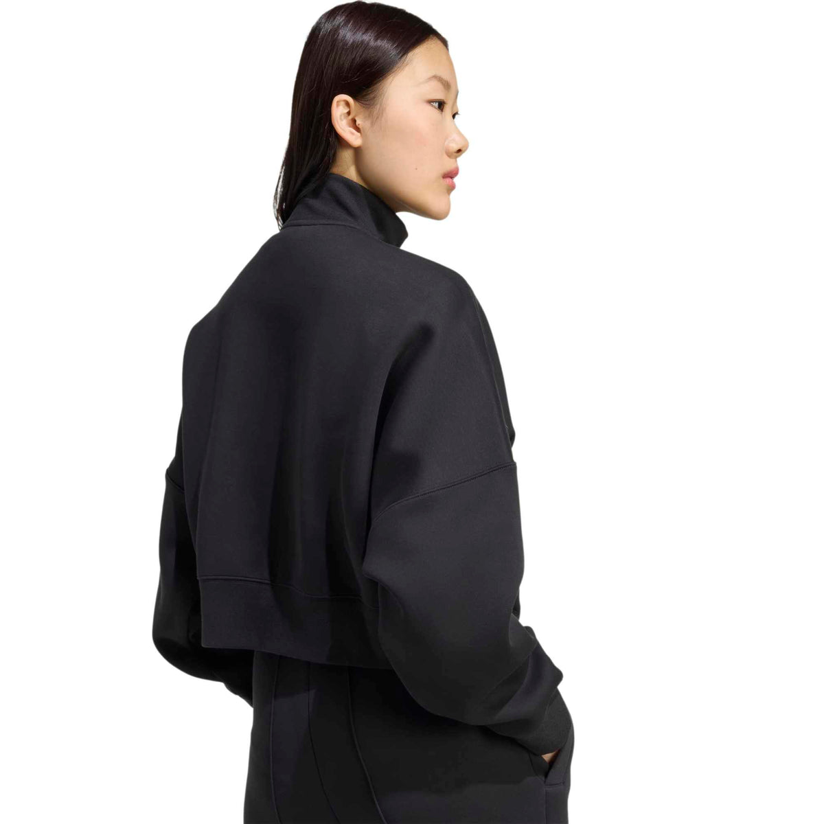 Off Placed 3-Stripes Zip Up