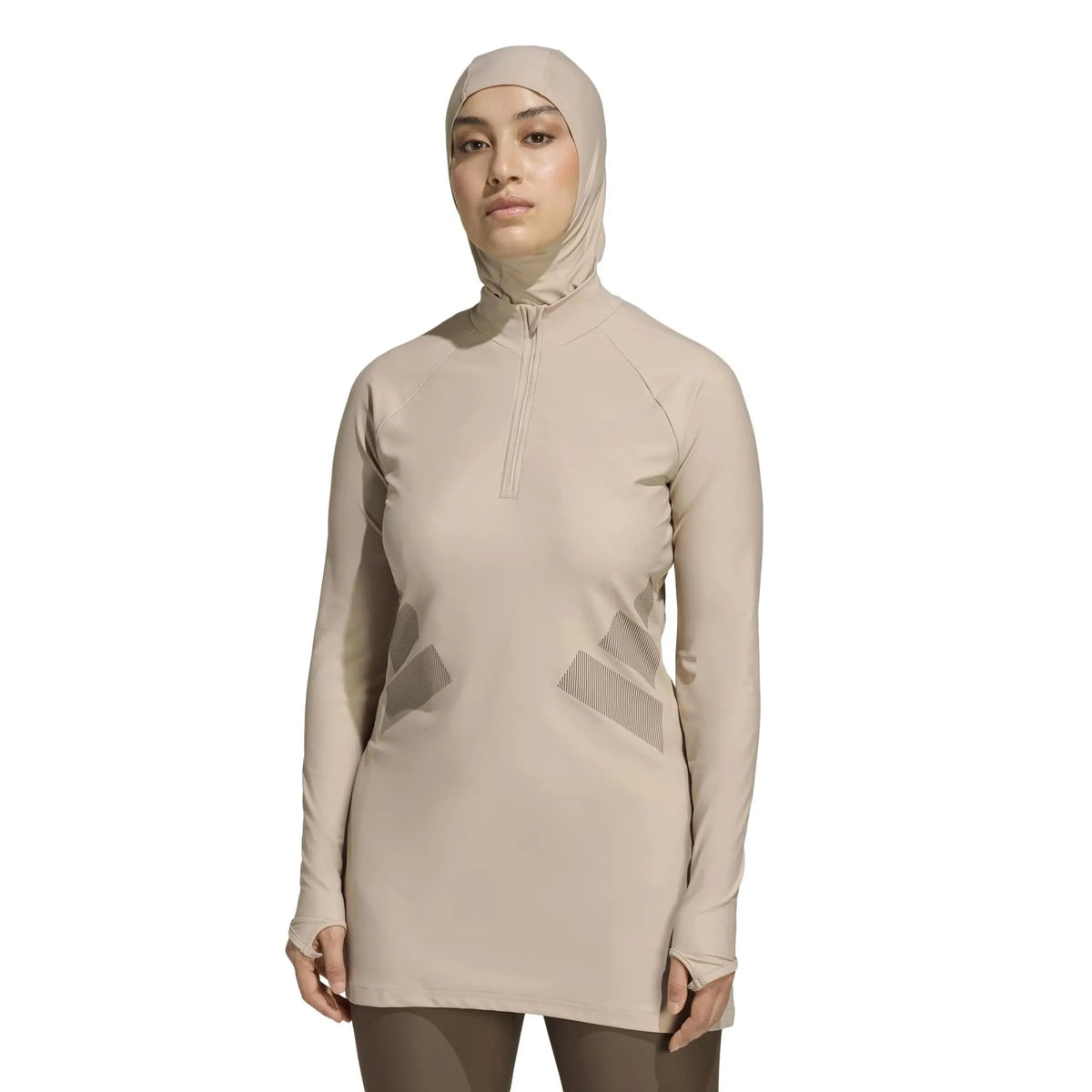 BIG BARS LONG SLEEVE SWIM TOP