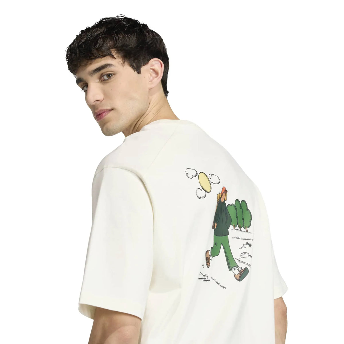 DOODLE HIKING GRAPHIC T-SHIRT