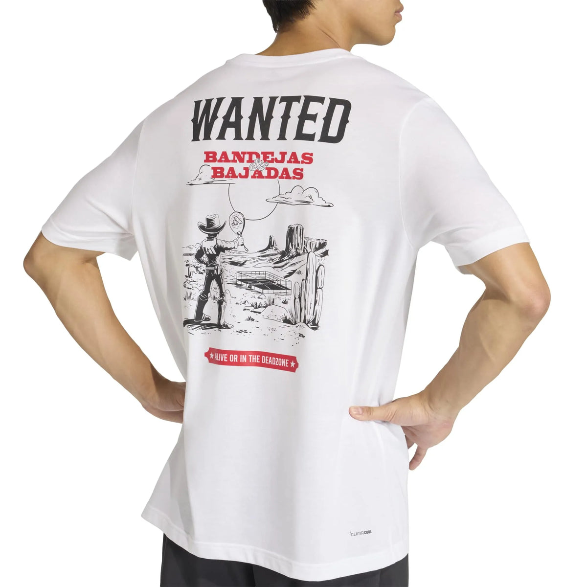 PADEL WANTED GRAPHIC T-SHIRT