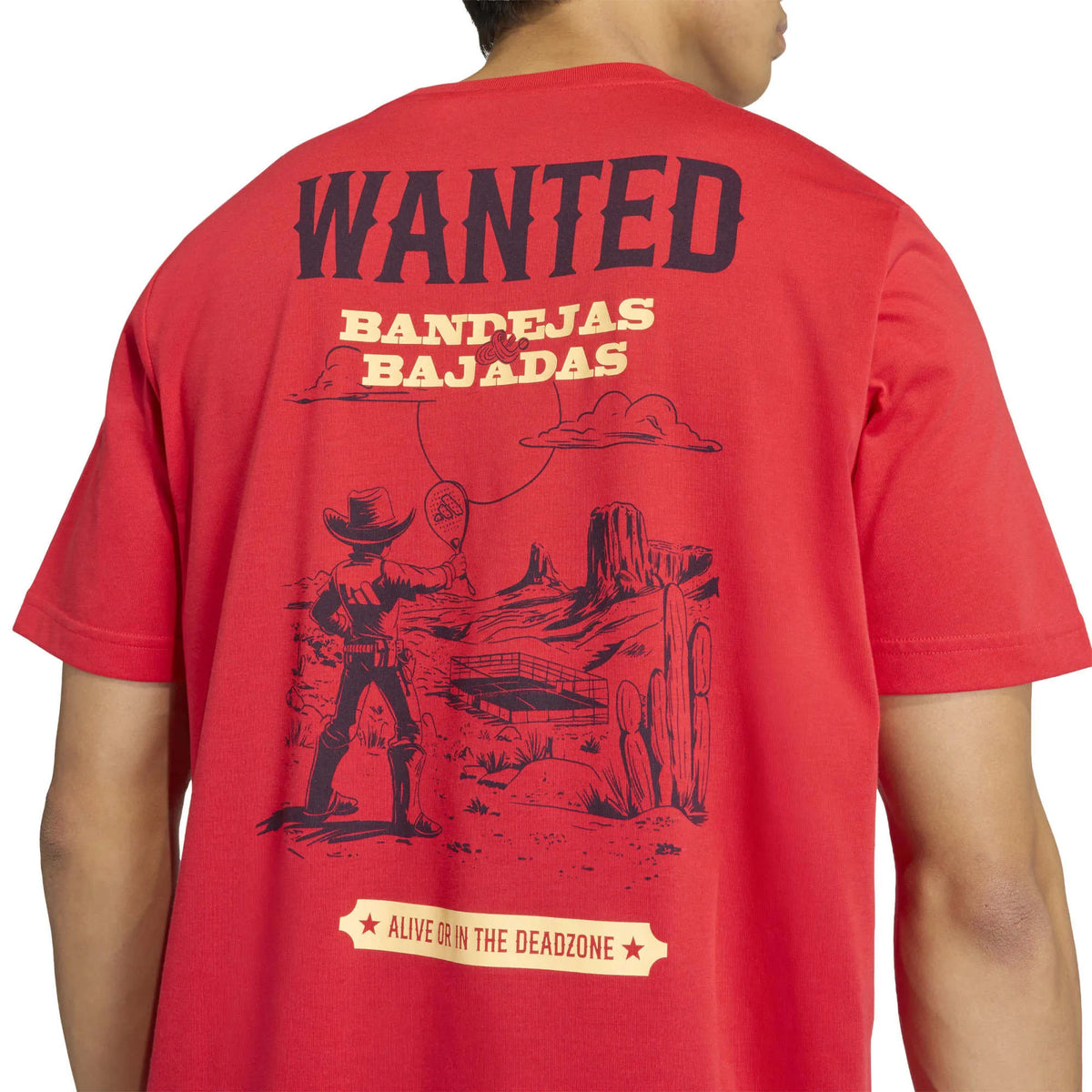 PADEL WANTED GRAPHIC T-SHIRT