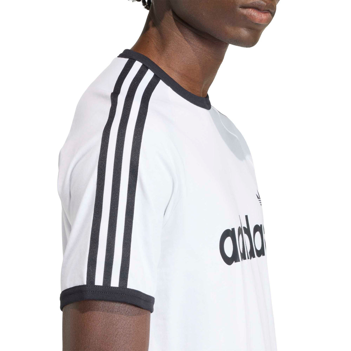 3-Stripes Slim Ringer T-Shirt