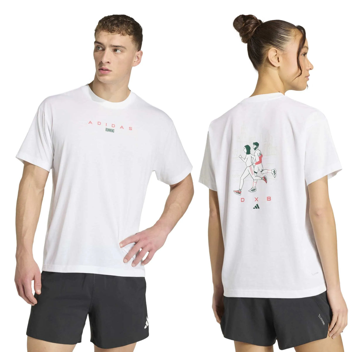 تيشيرت جرافيك RUNNING DUBAI