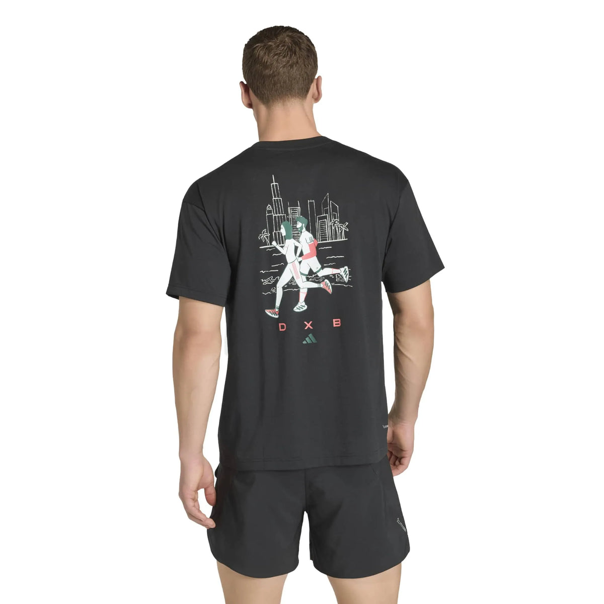 تيشيرت جرافيك RUNNING DUBAI