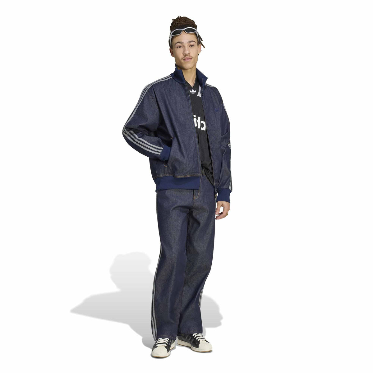 Firebird Adicolor Raw Denim Track Top Jacket